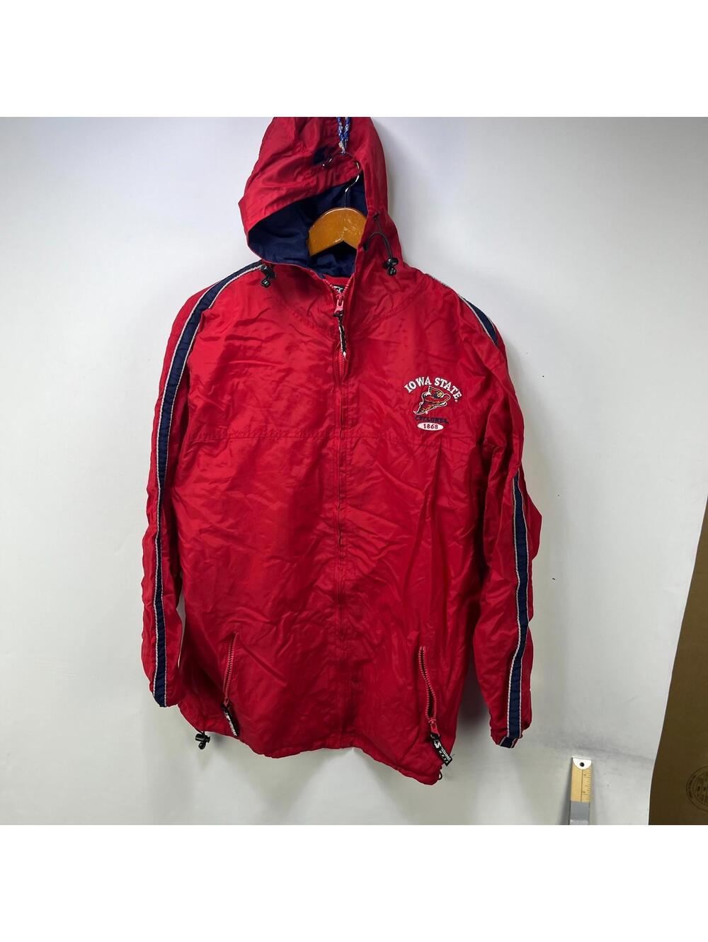 Vintage Iowa State Cyclones Starter Windbreaker Jacket Large